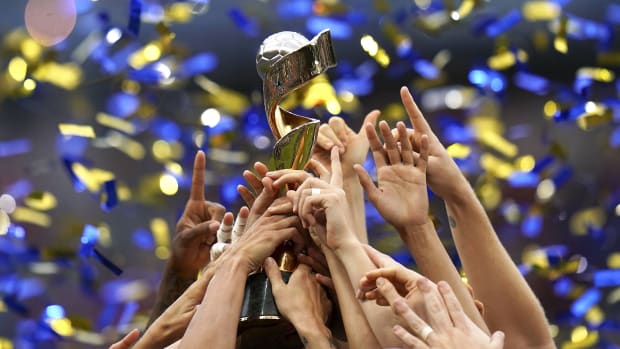 The FIFA Women’s World Cup trophy